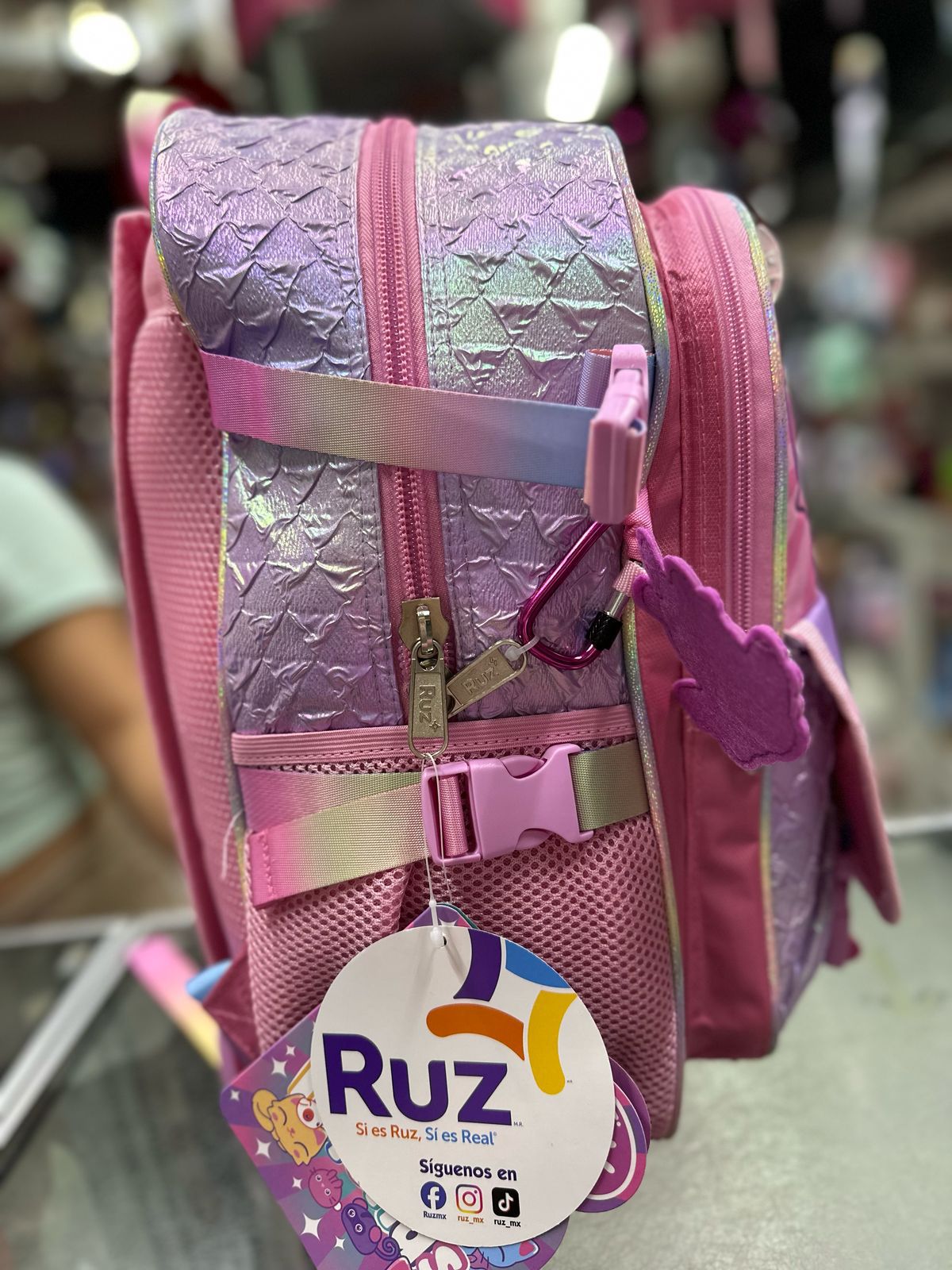 Mochila primaria unicornio onix mu Friends Ruz