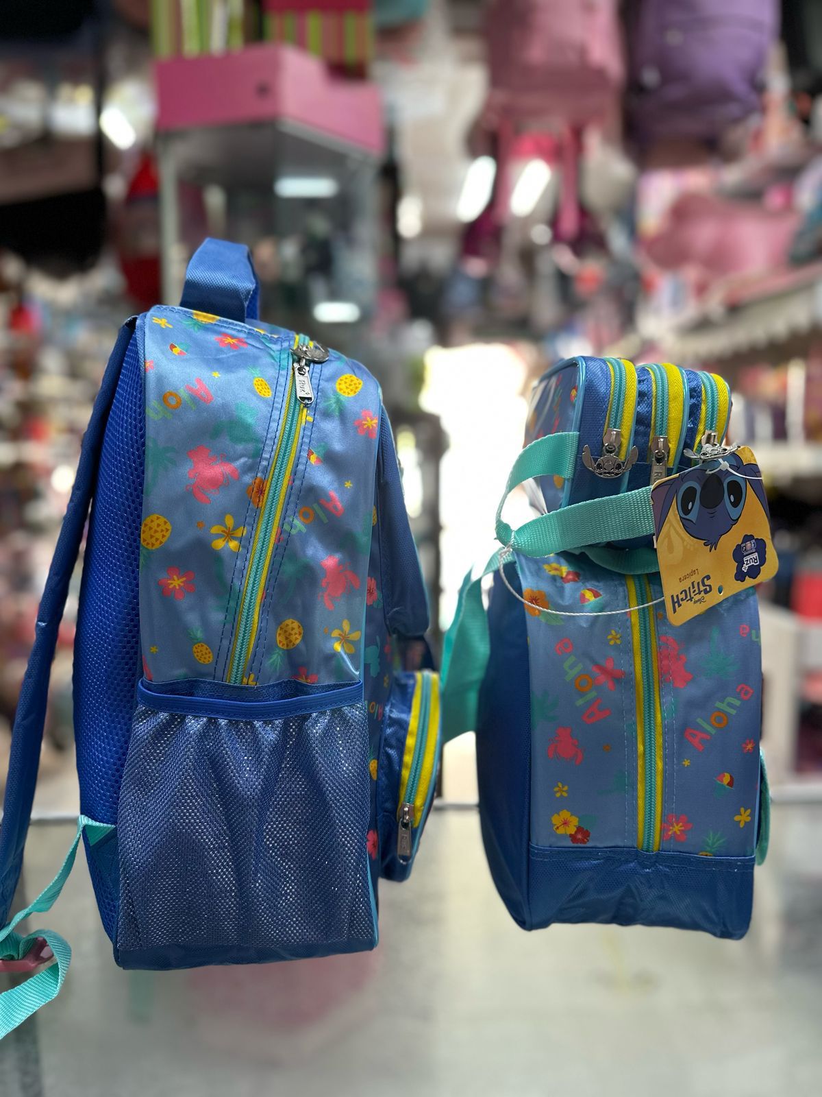 Combo primaria Stitch tornasol Ruz