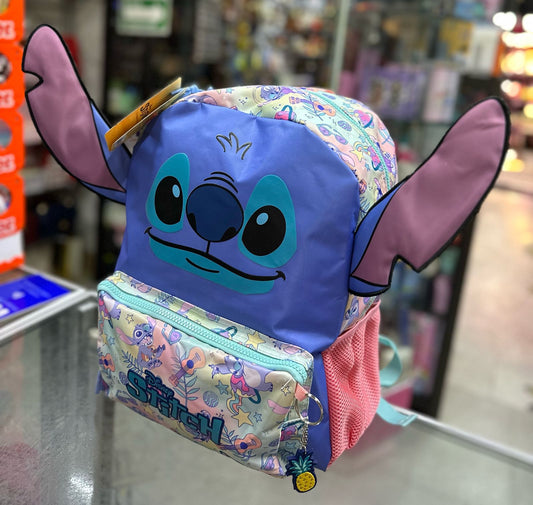 Mochila primaria Stitch orejas Ruz