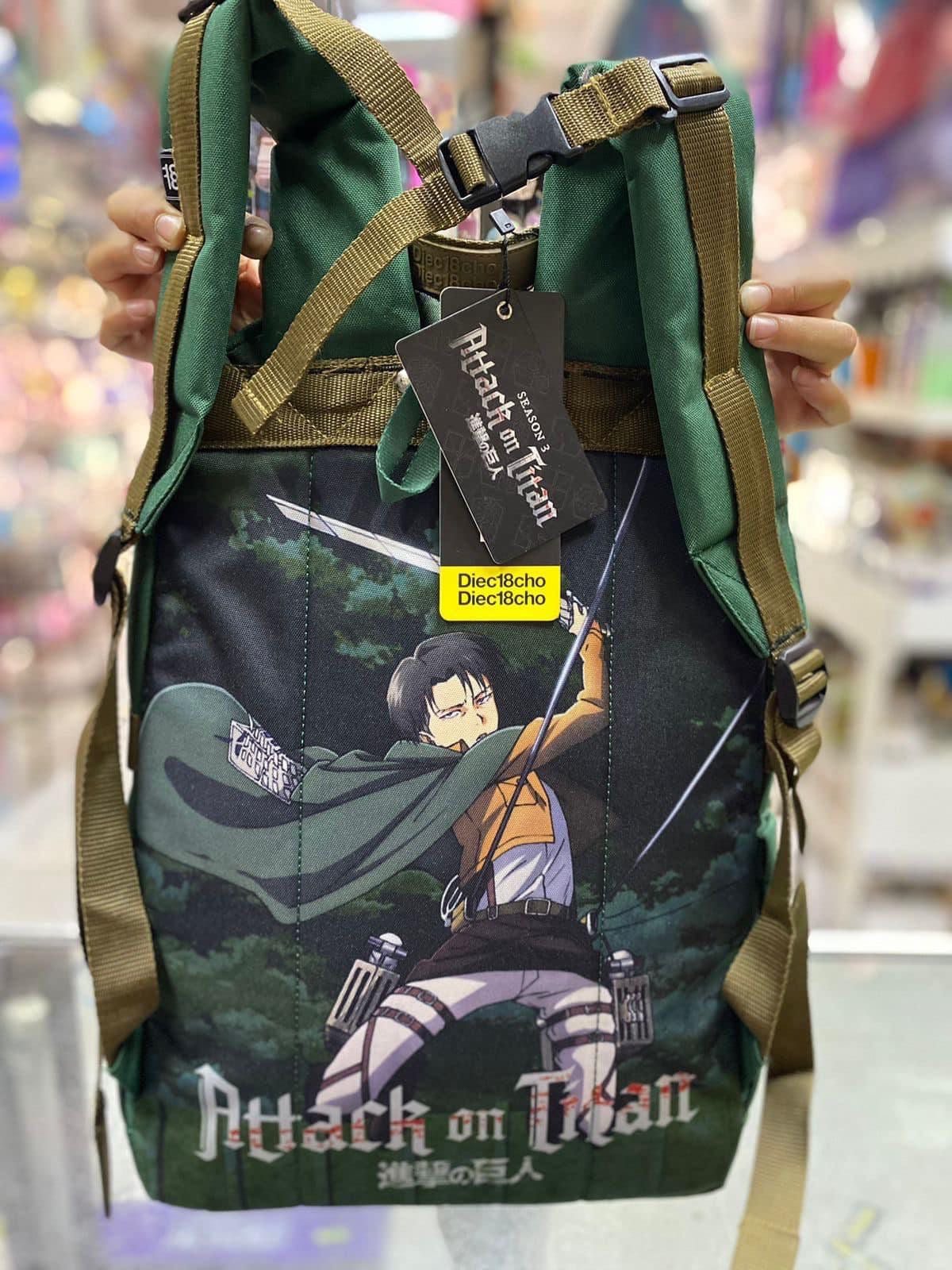MOCHILA JUVENIL ATTACK ON TITAN CHENSON
