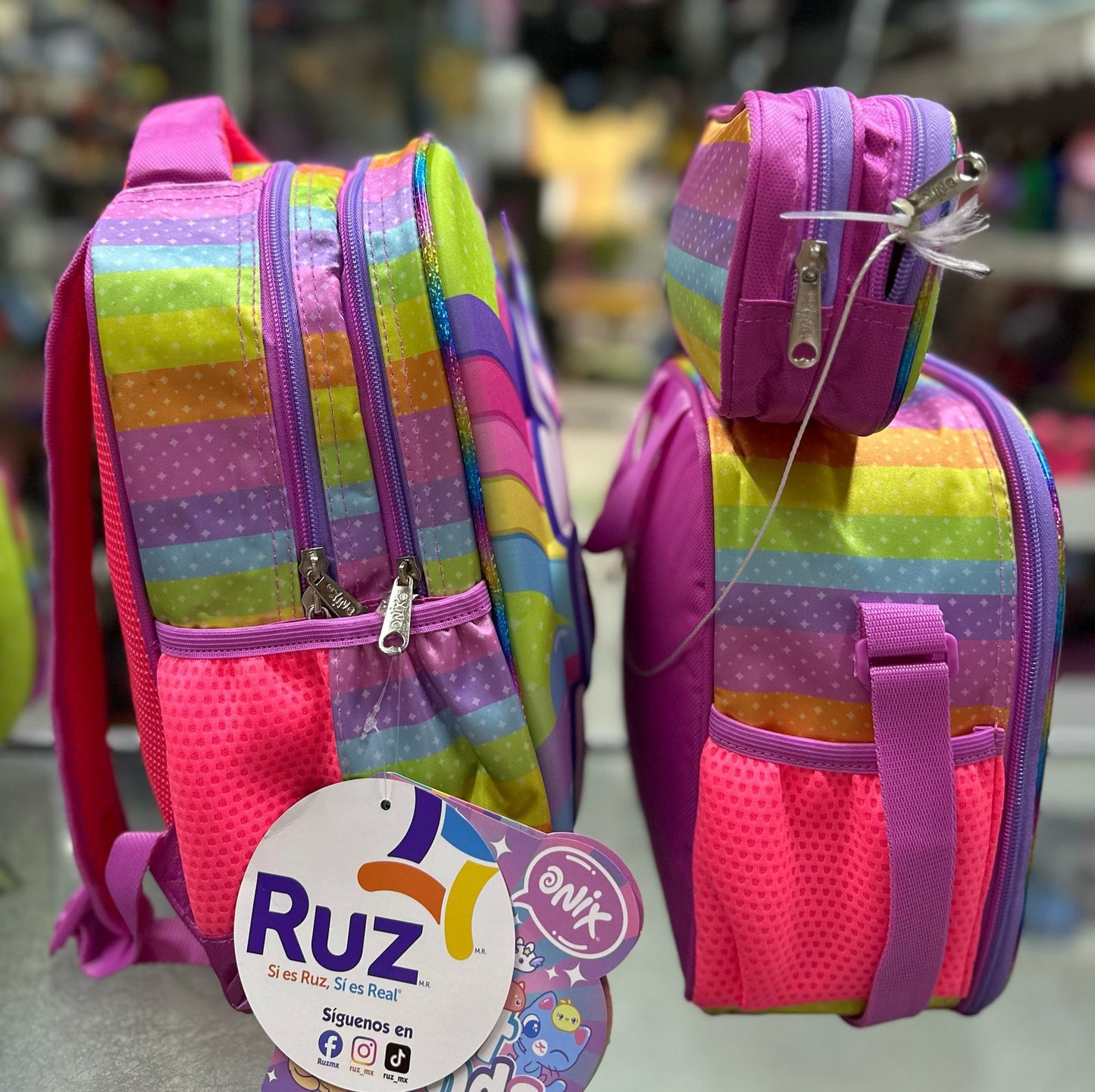 Combo kinder unicornio onix lentes Ruz
