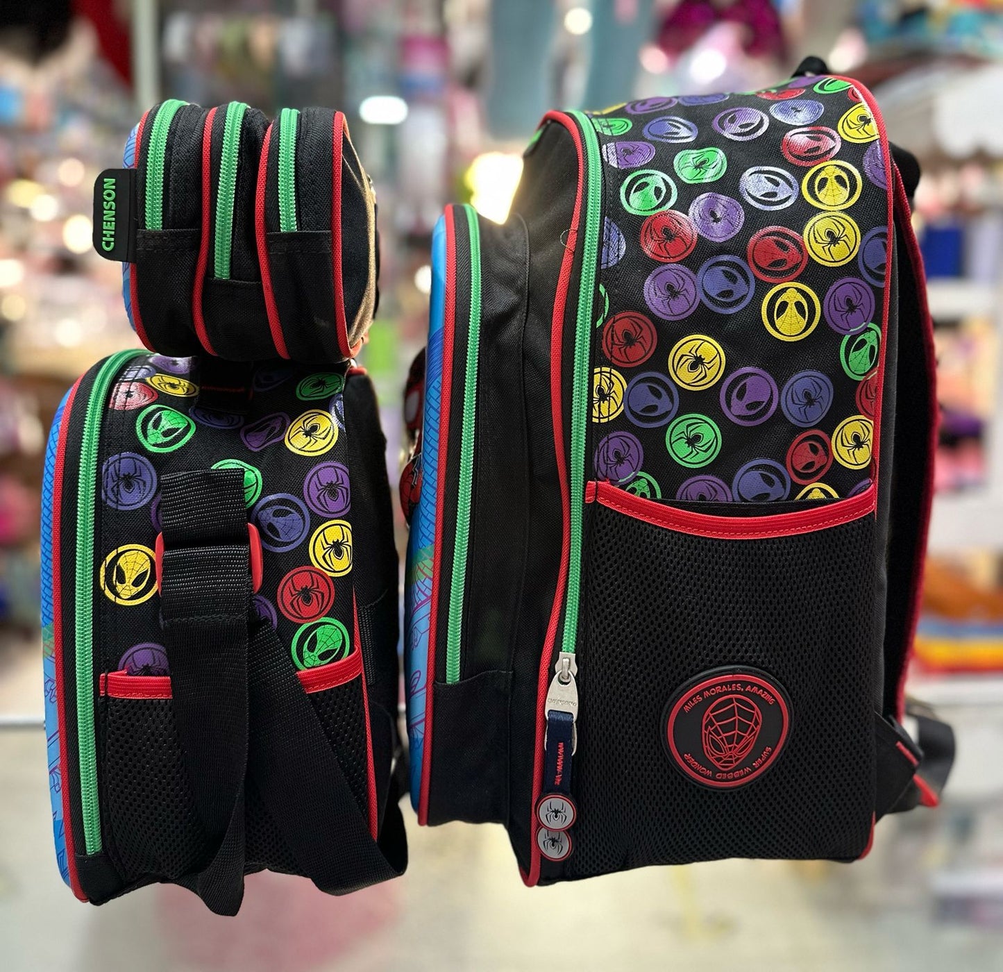 Combo primaria Miles Morales círculos Chenson