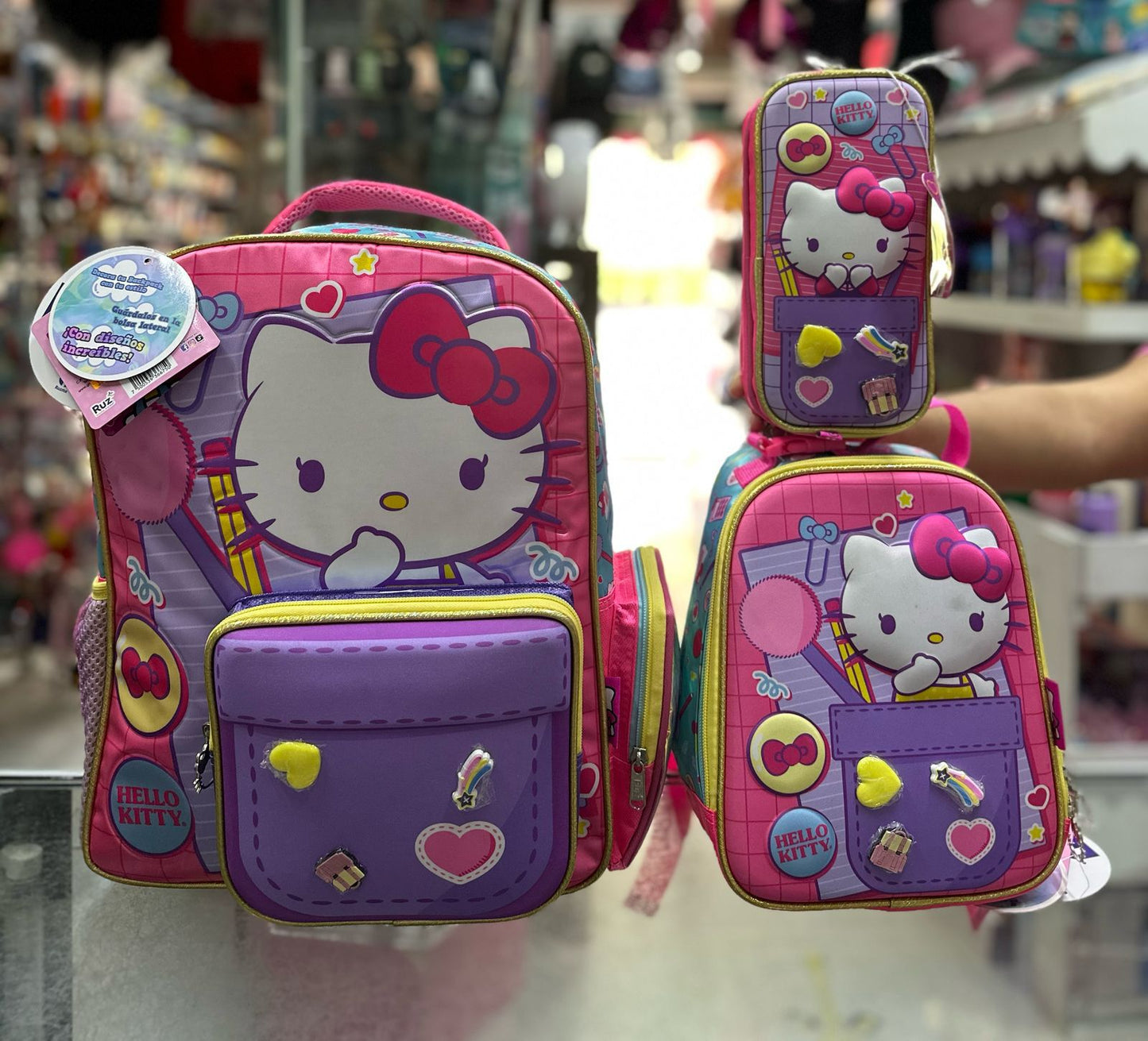 Combo primaria Kitty charms Ruz