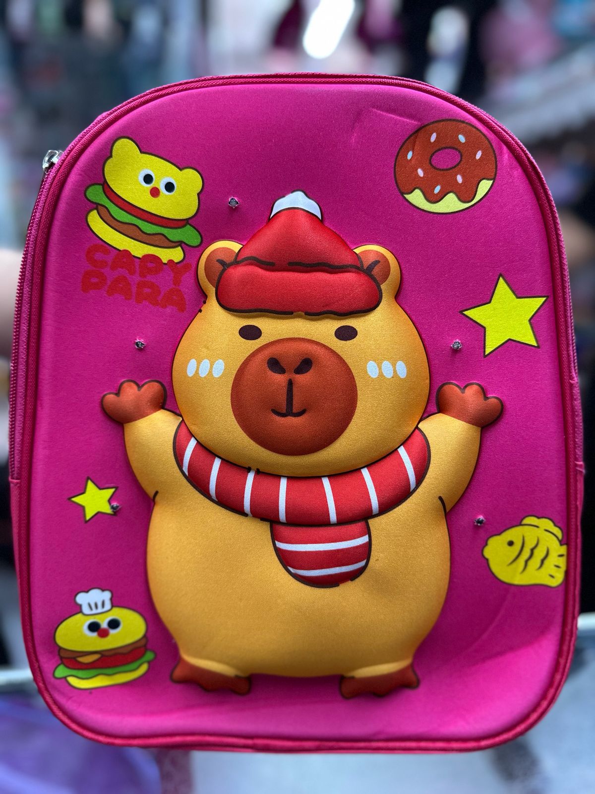 Mochila capibara kinder