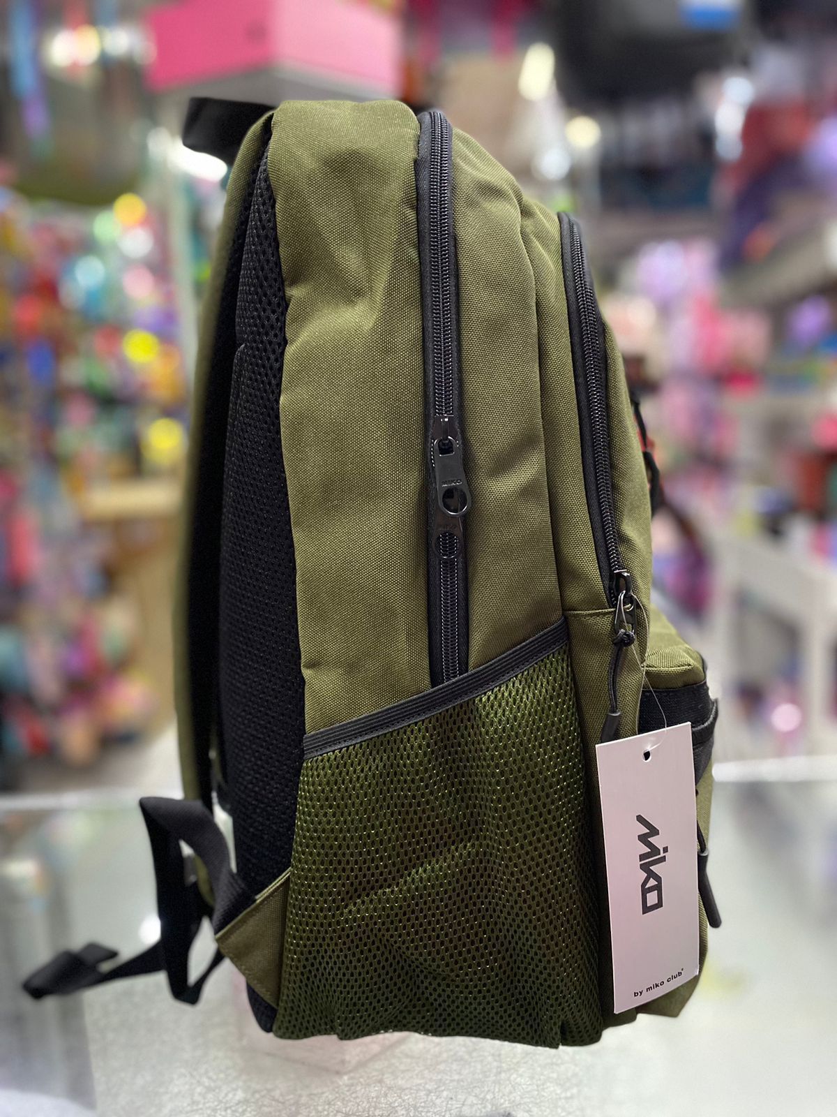 MOCHILA MIKO JUVENIL CIERRE HORIZONTAL