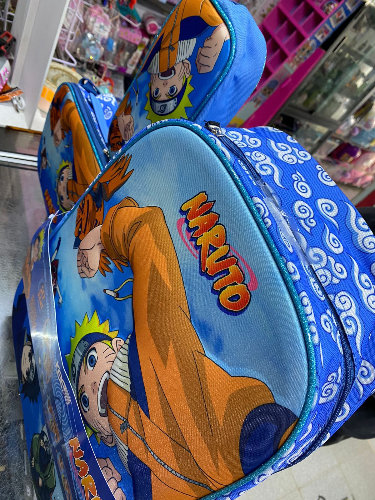 SET 3 EN 1 NARUTO KEEPACK PRIMARIA