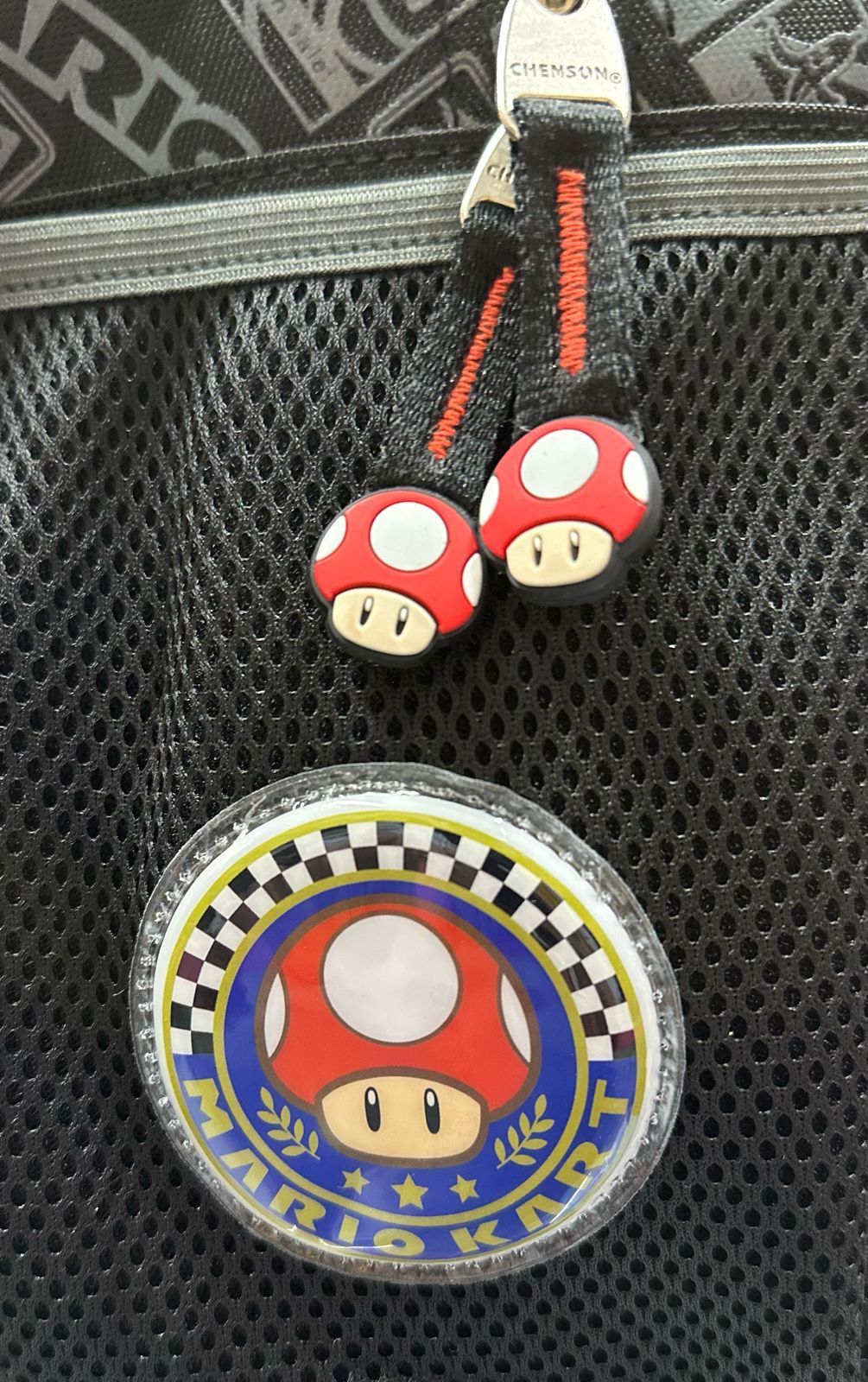 Mochila primaria Mario kart clásica Chenson