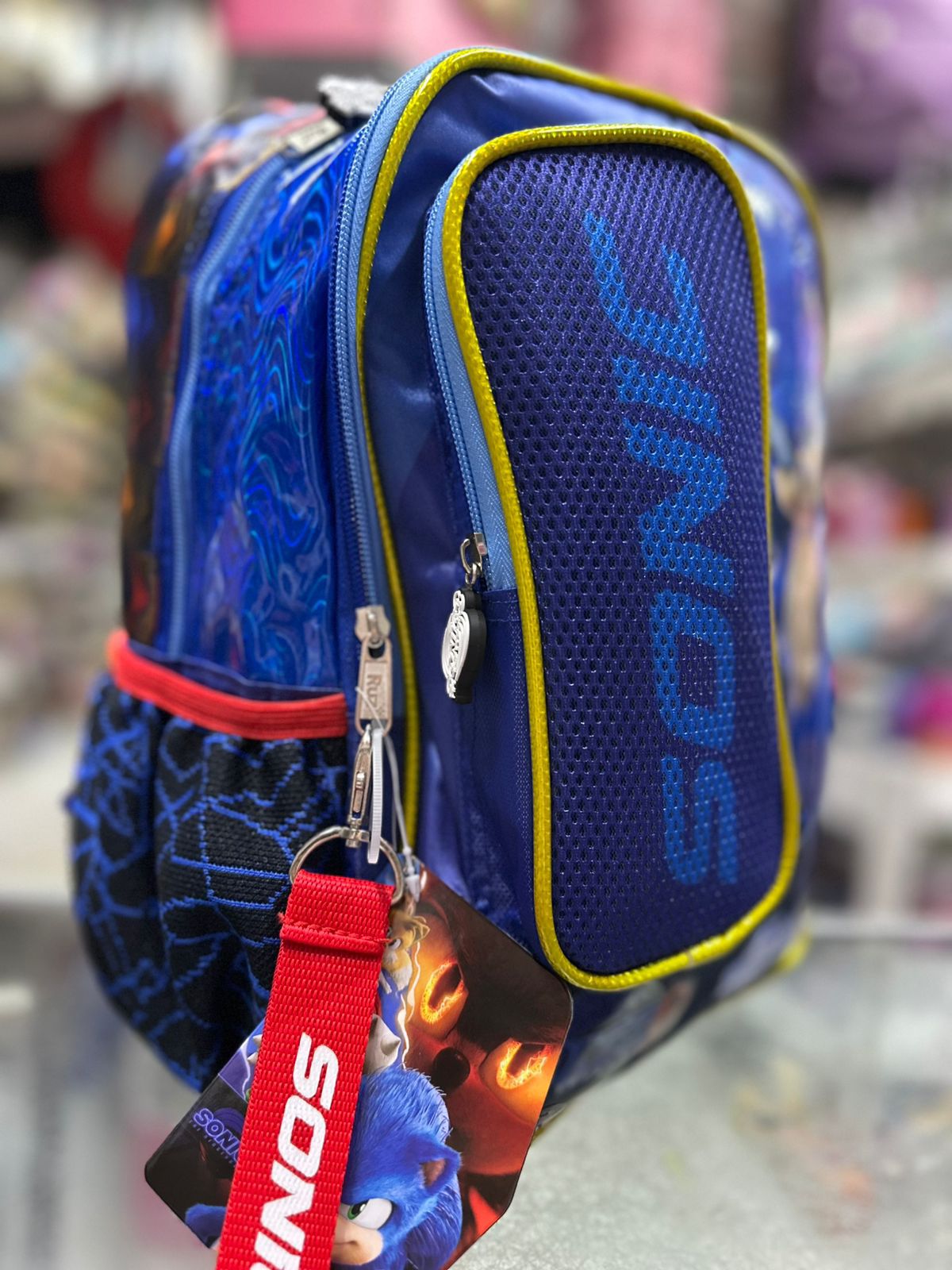 Mochila kinder Sonic faster Ruz