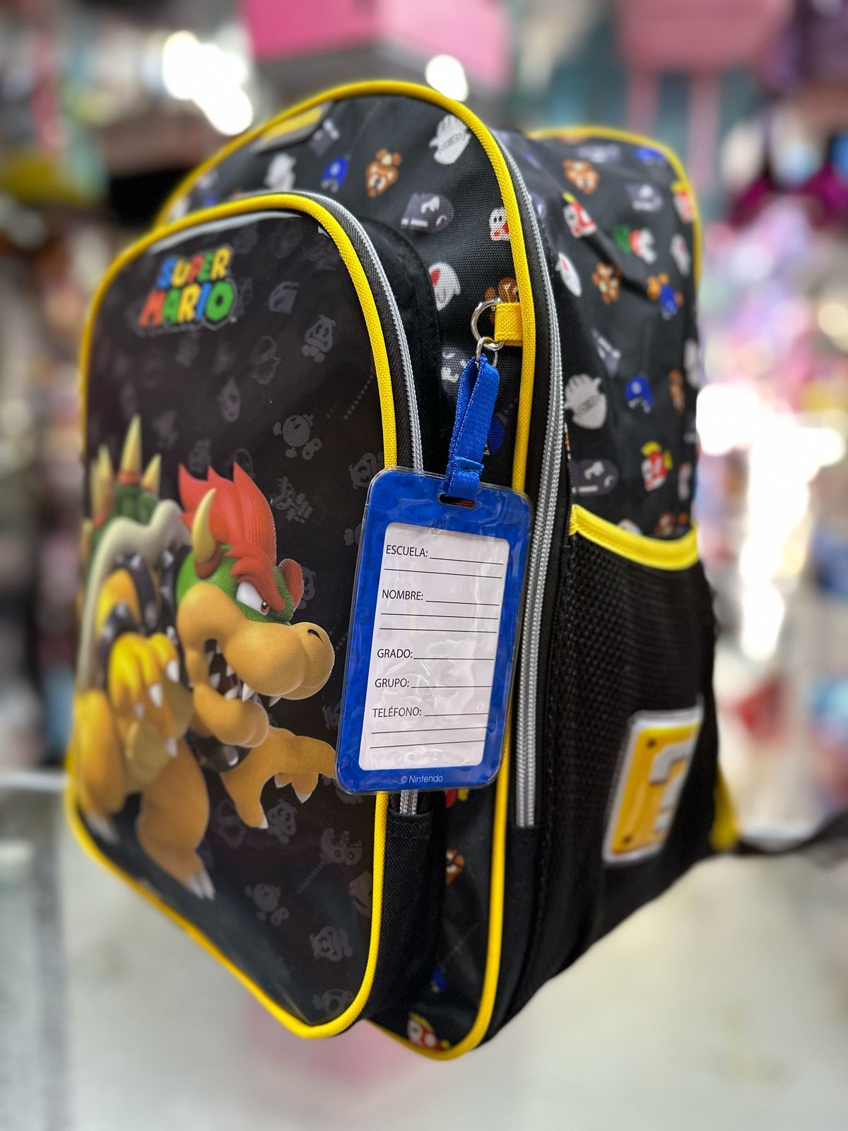 Mochila primaria bowser Chenson
