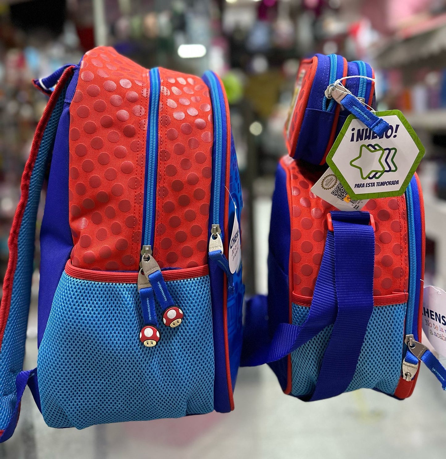Combo primaria Mario y Luigi holográfica Chenson