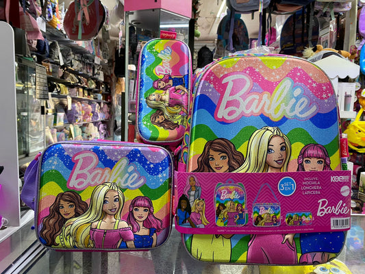COMBO BARBIE ARCOIRIS KEEPACK PRIMARIA