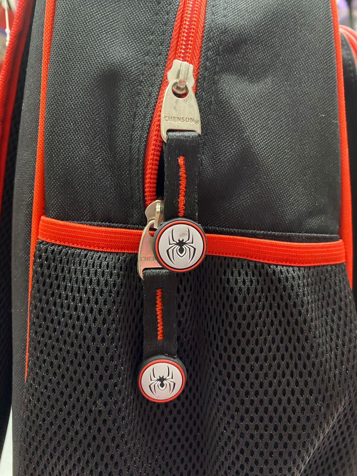 Mochila primaria cara de Miles amorales Chenson