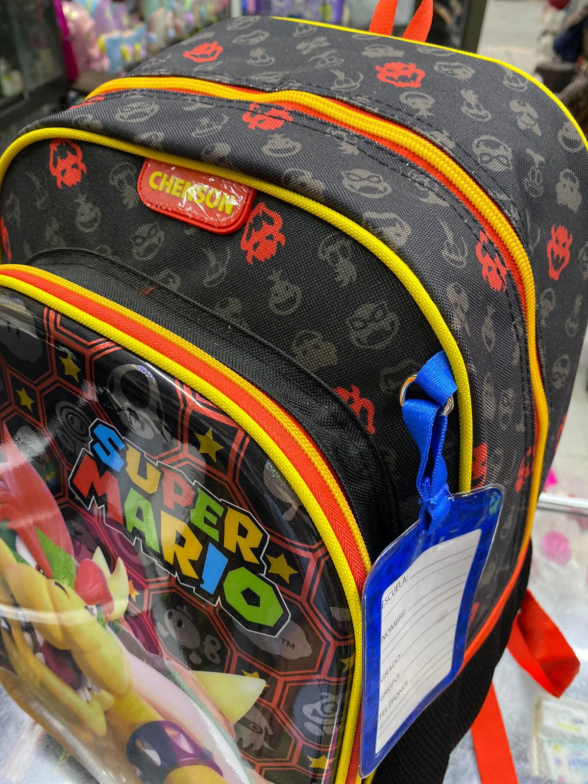 MOCHILA BOWSER CHENSON PRIMARIA
