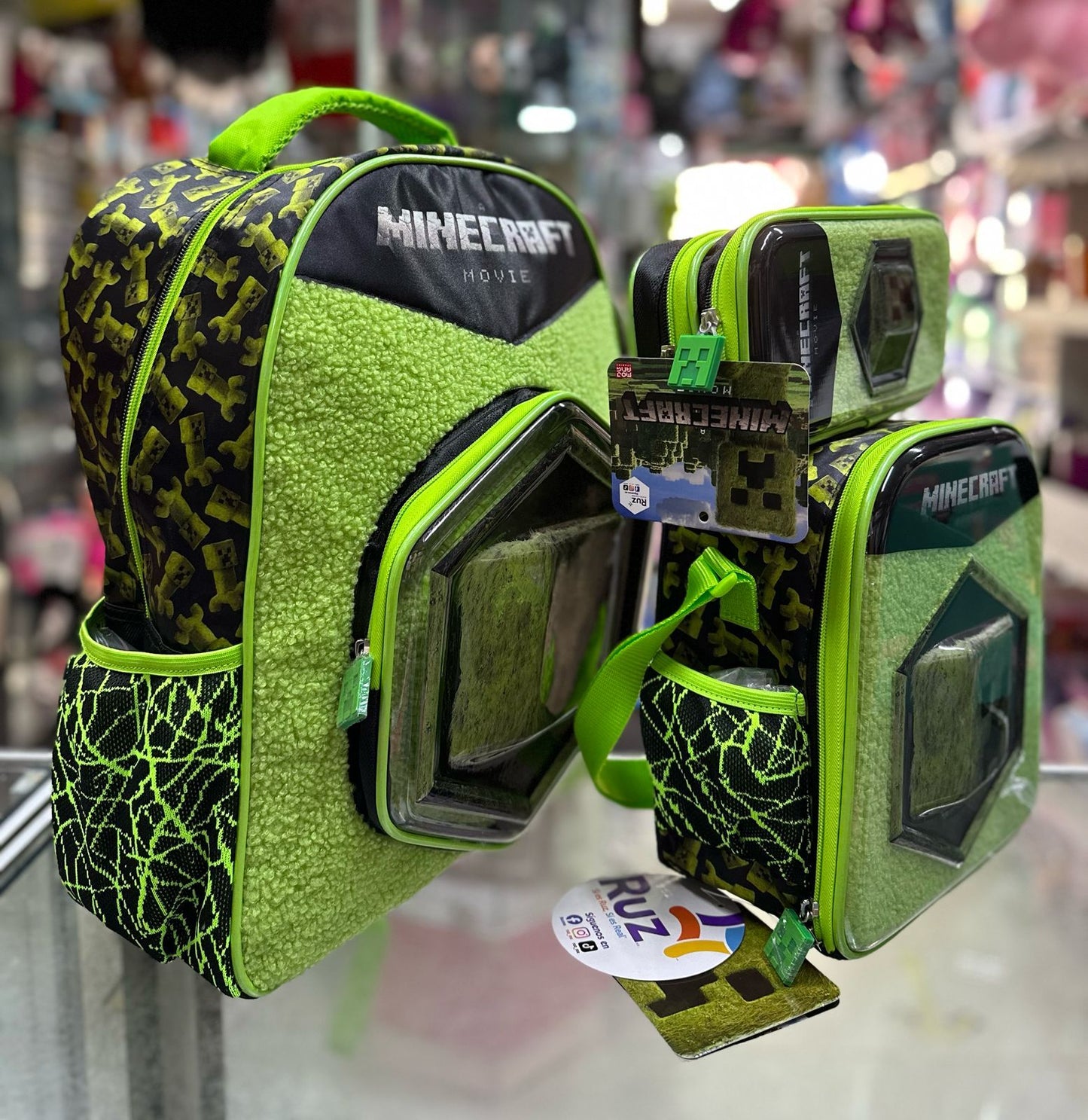 Combo primaria creeper peluche Ruz