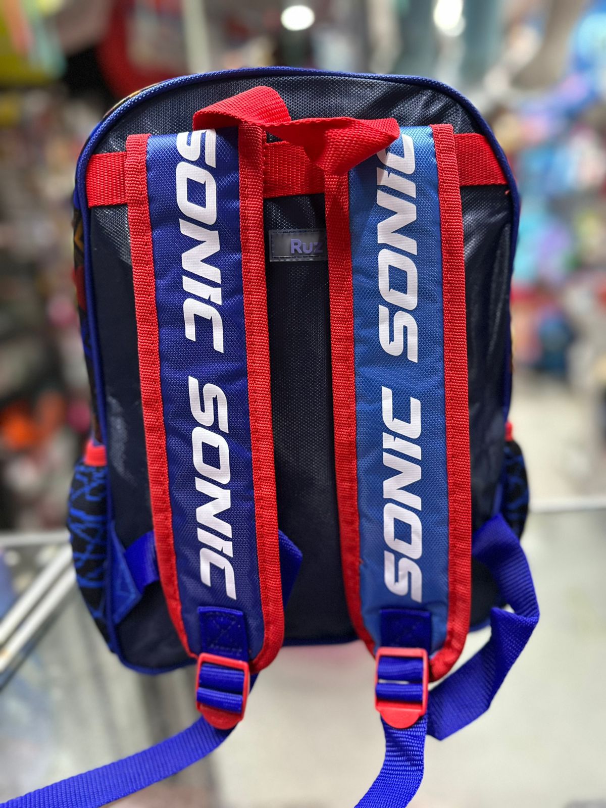 Mochila kinder Sonic faster Ruz