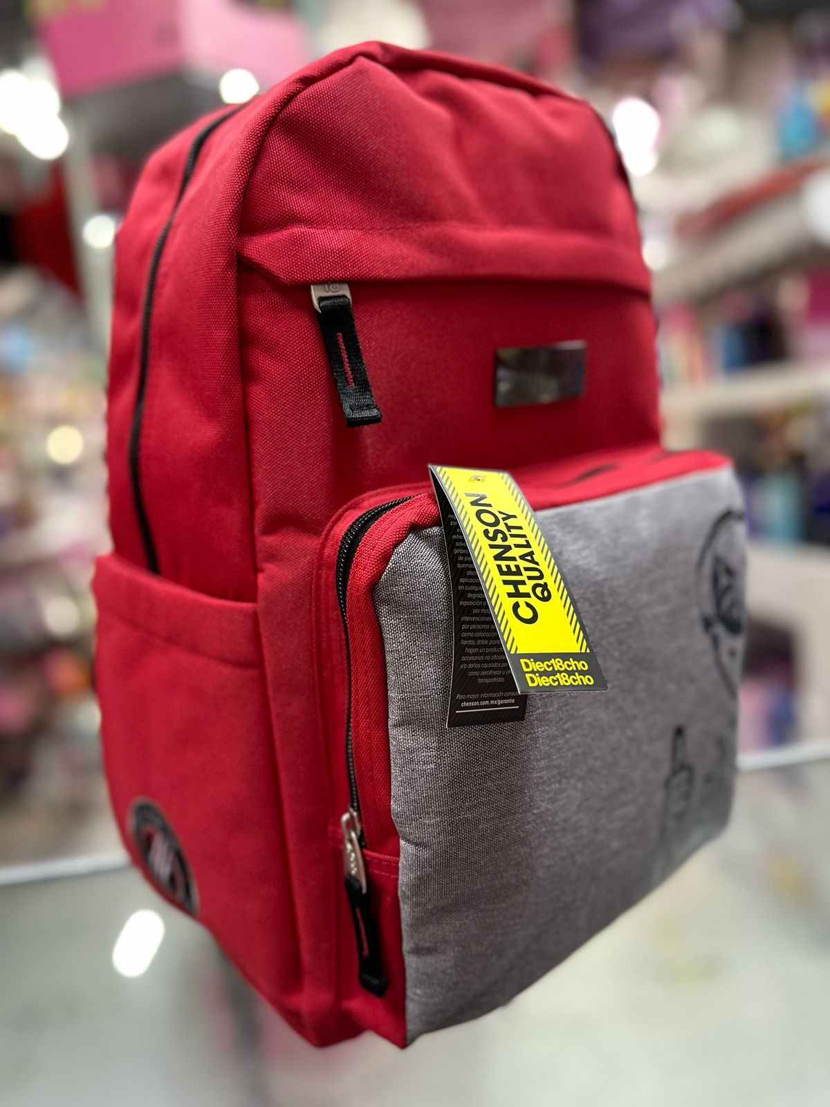 Mochila juvenil deadpool bicolor Chenson