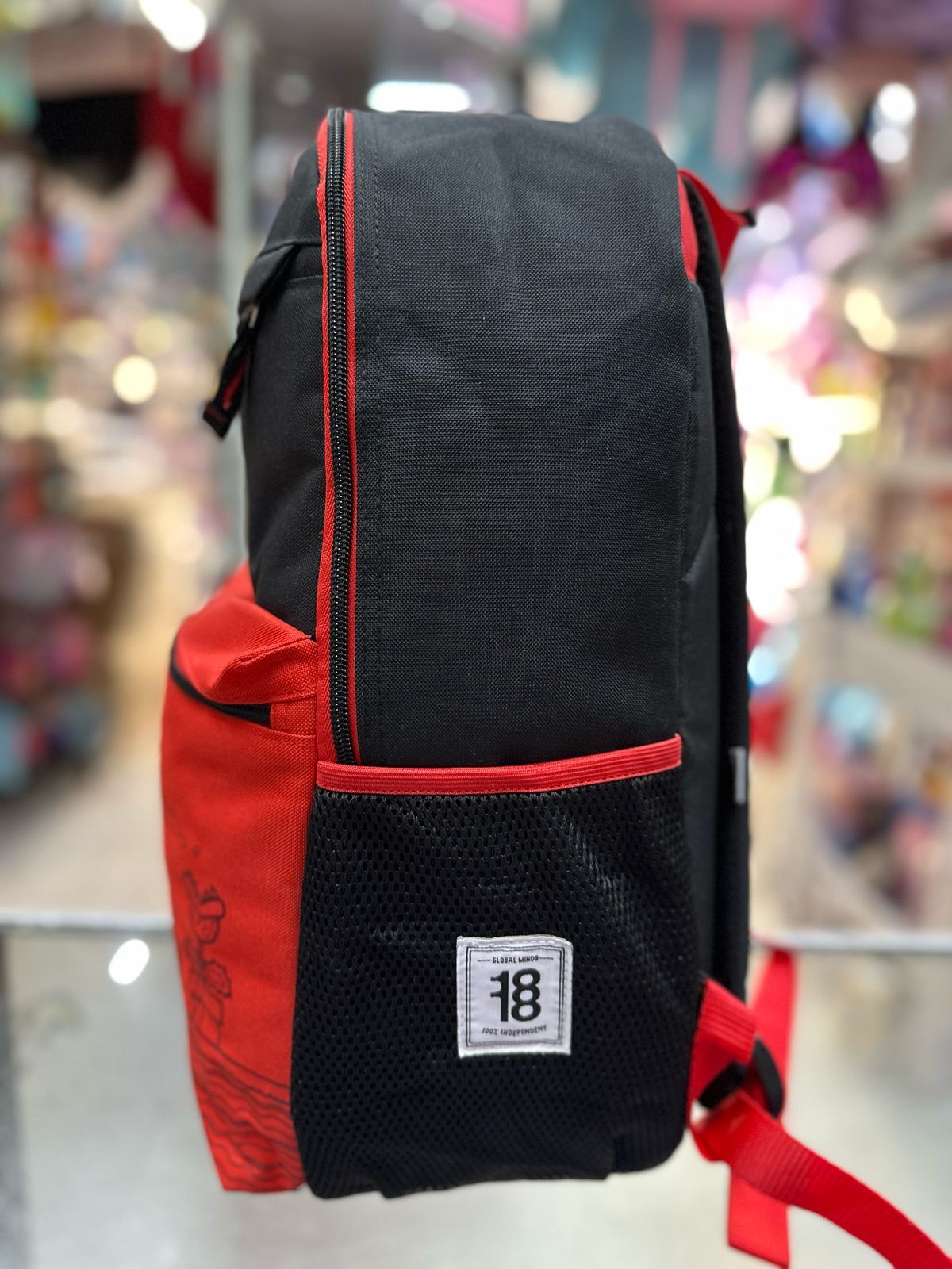 Mochila primaria súper Mario Chenson