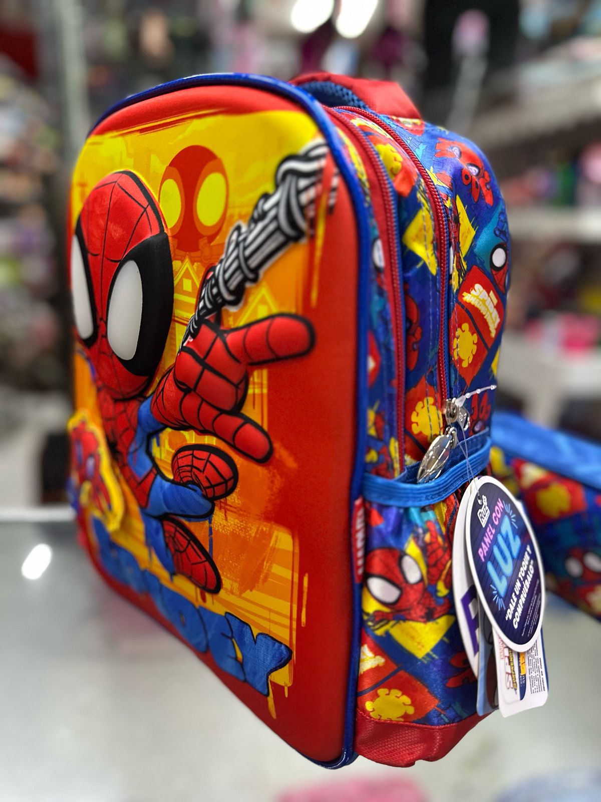 Mochila kinder Spidey araña Ruz