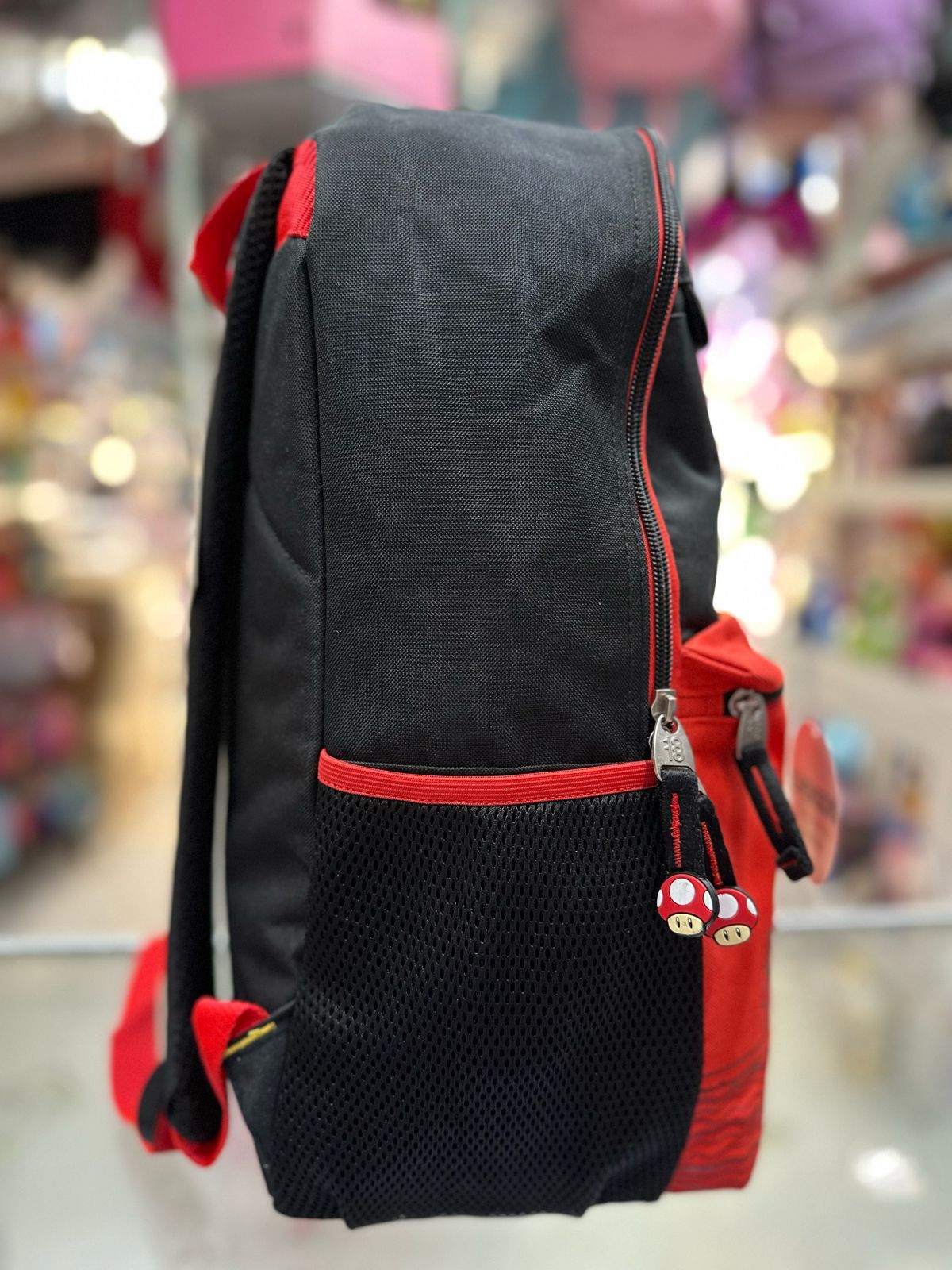 Mochila primaria súper Mario Chenson