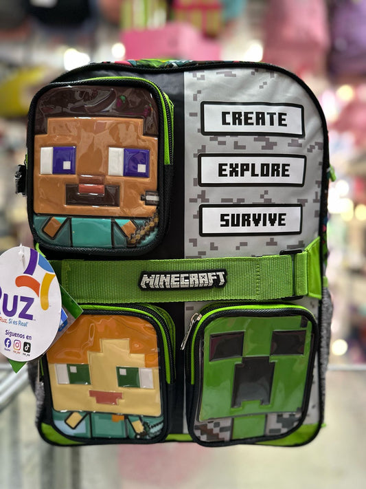 Mochila primaria create explore survive Ruz