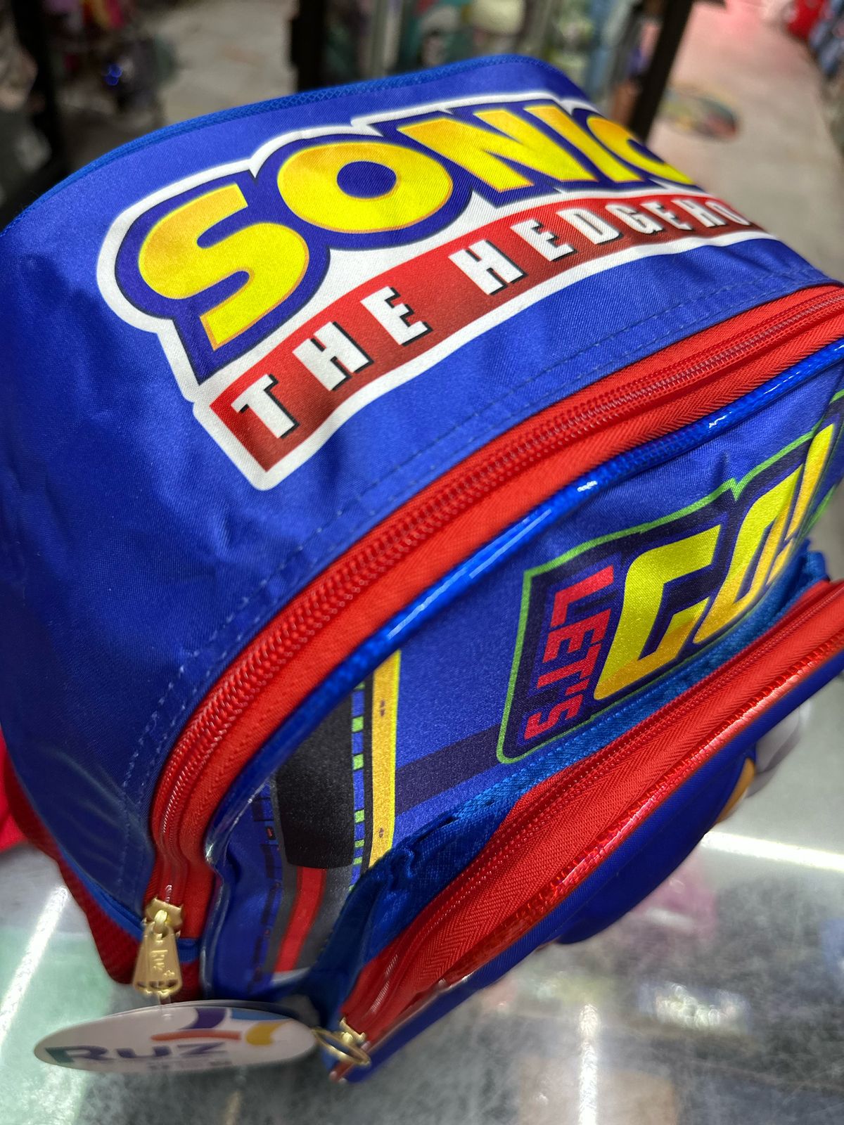 Mochila kinder Sonic lets go Ruz