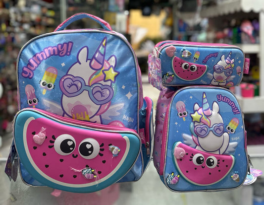 Combo primaria unicornio onix sandía Ruz