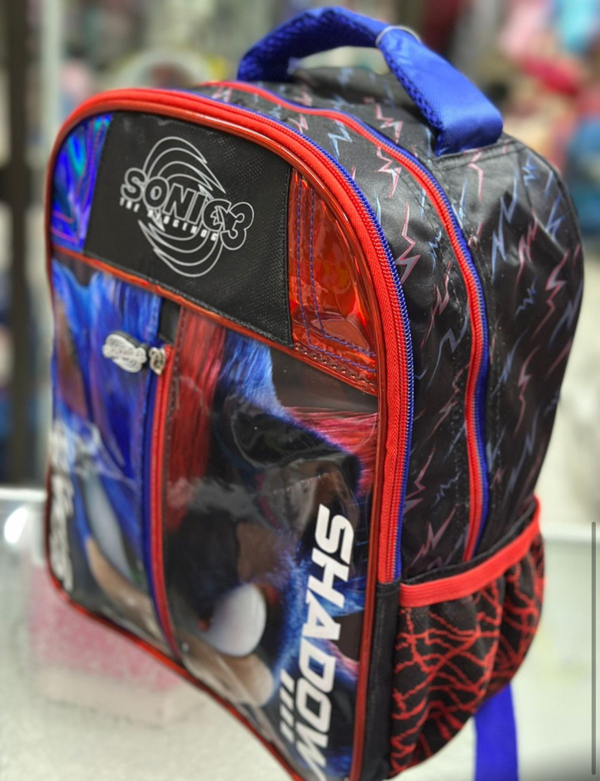 Mochila kinder Sonic/Shadow Ruz