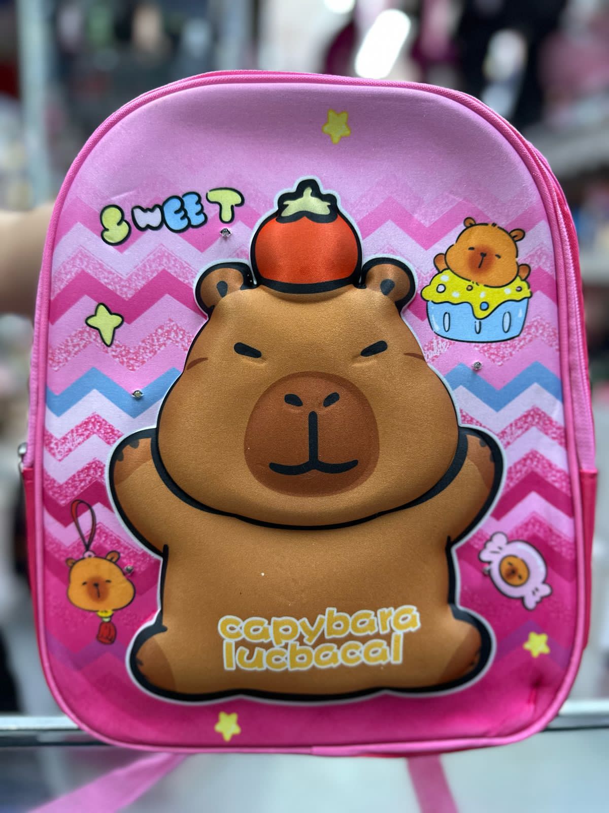 Mochila capibara kinder