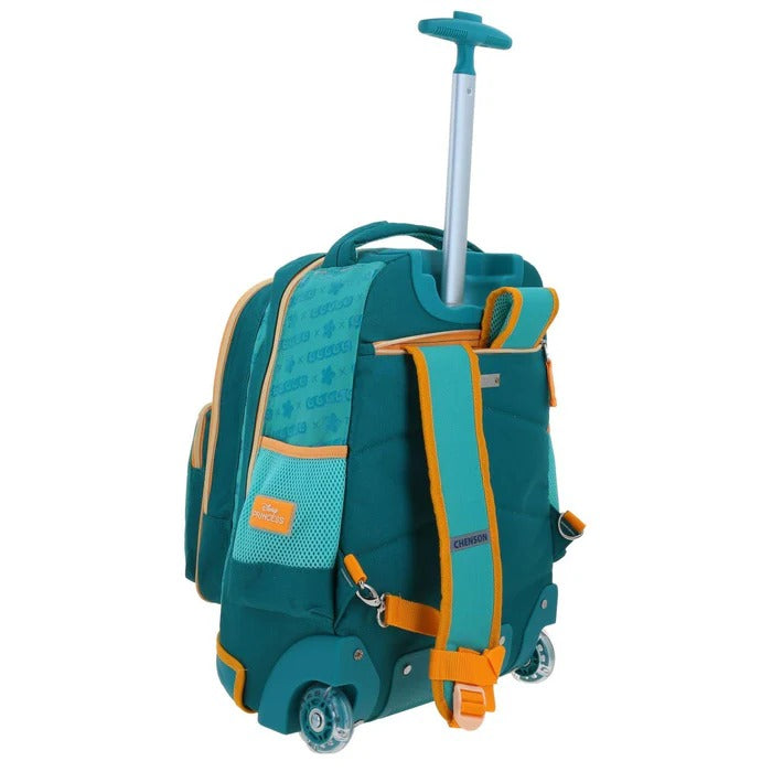 Mochila carro premium primaria Moana olas Chenson