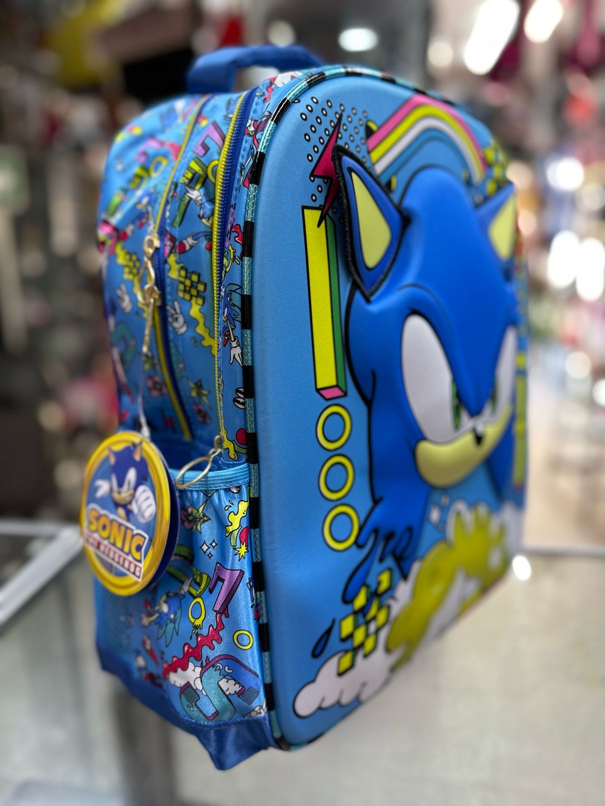 Mochila primaria Sonic comic Ruz