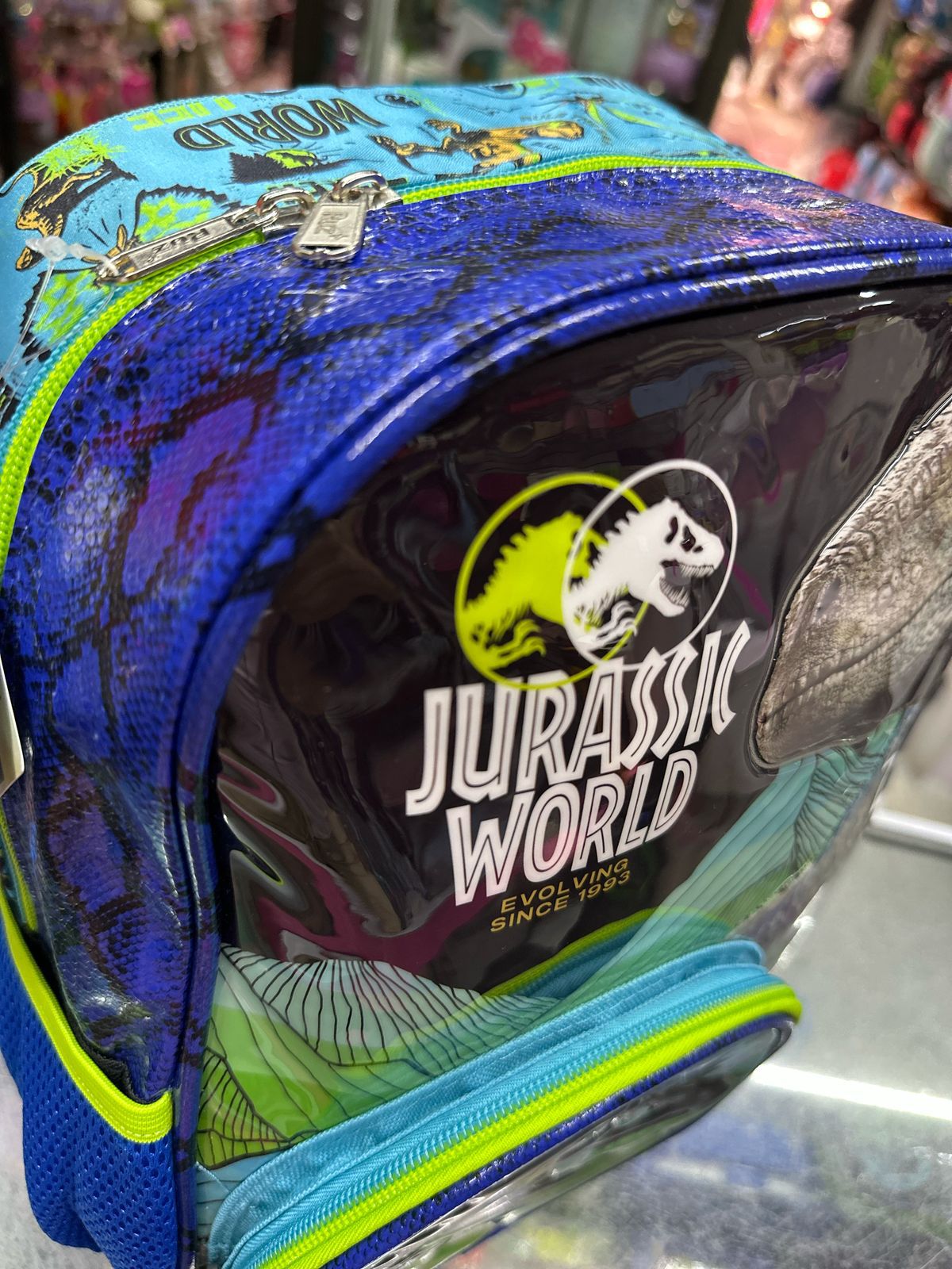 Mochila kinder Jurassic world Ruz