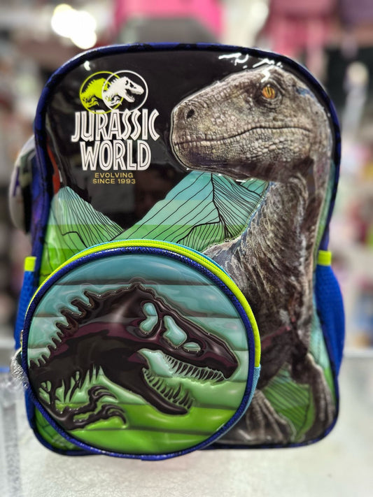 Mochila primaria Jurassic world Ruz