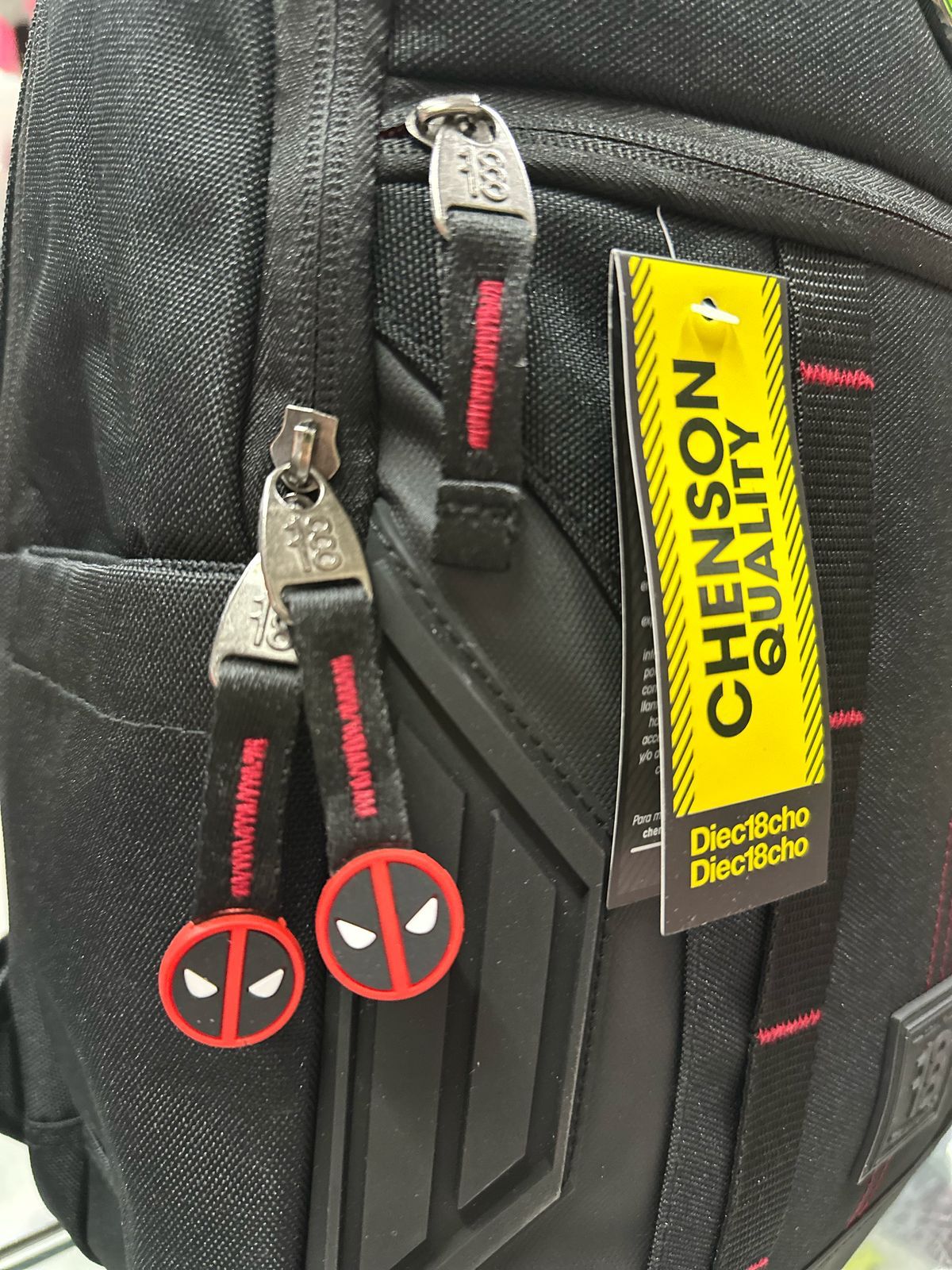 Mochila juvenil deadpool cintas Chenson