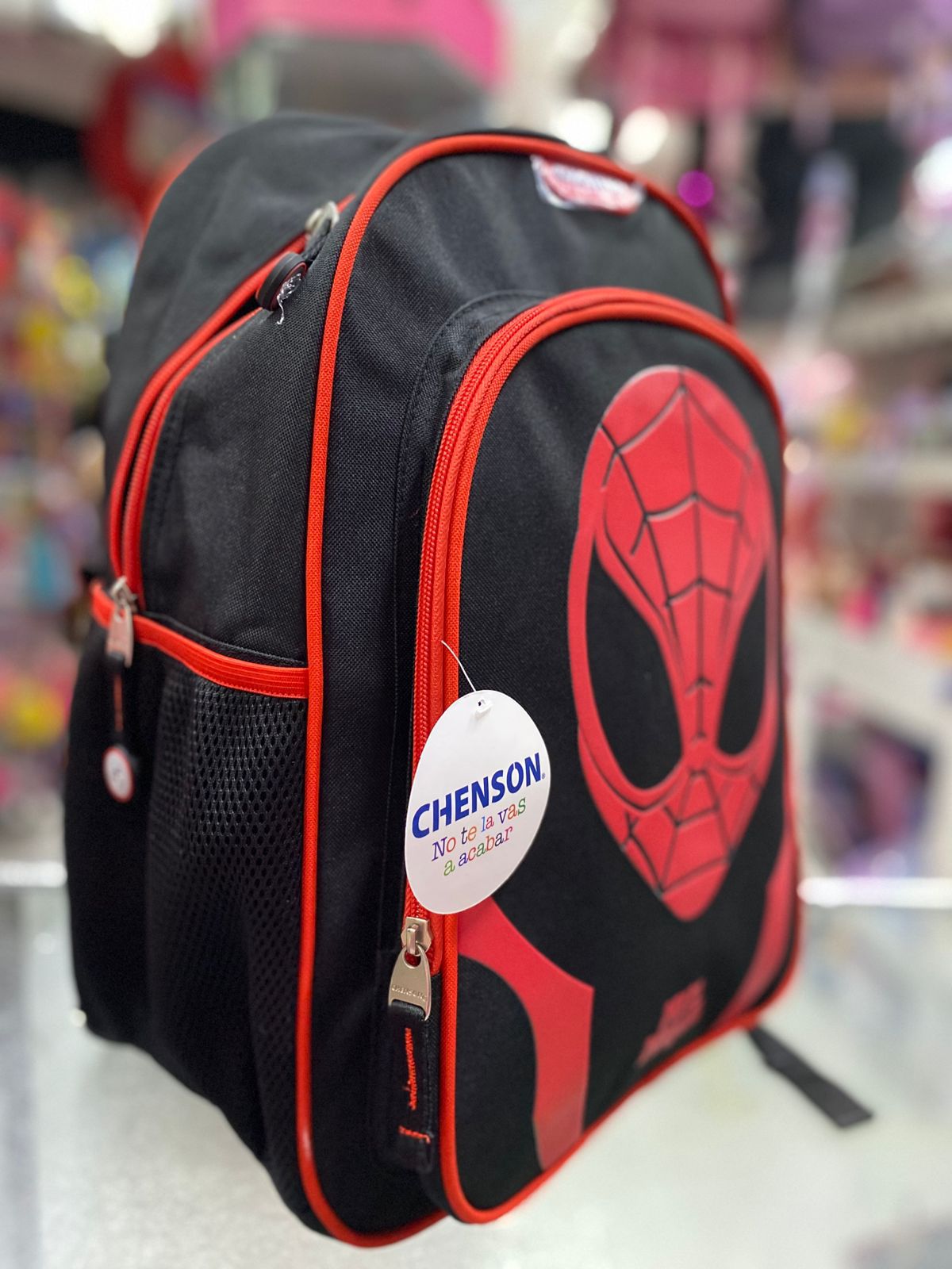 Mochila primaria cara de Miles amorales Chenson