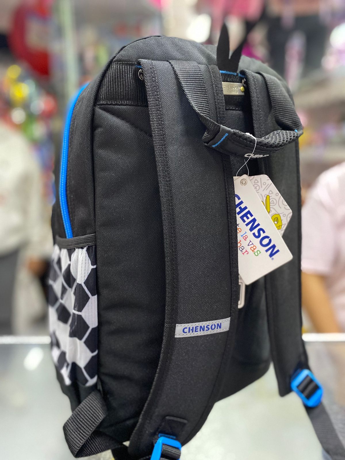 Mochila primaria balón de futbol Chenson