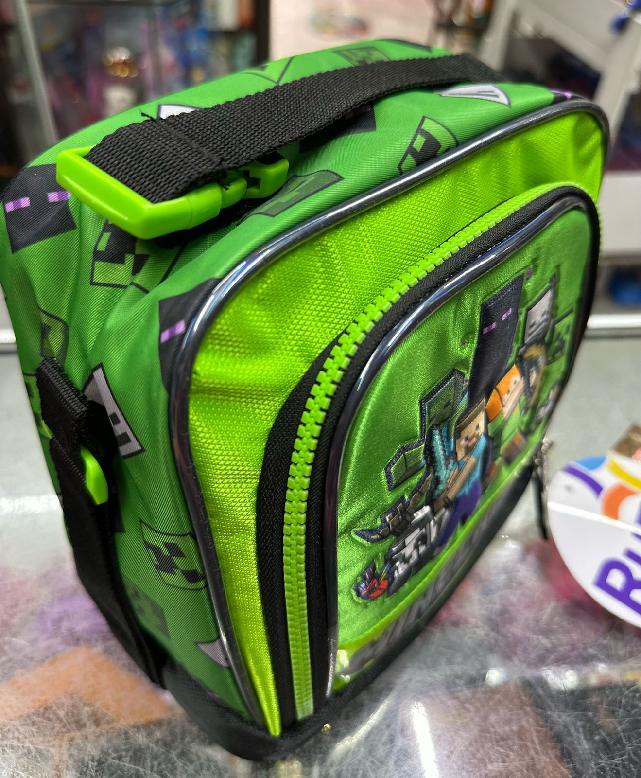 Lonchera Minecraft transparente Ruz