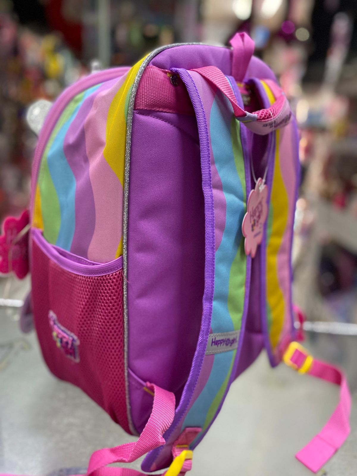 Mochila primaria unicornio arcoiris Chenson