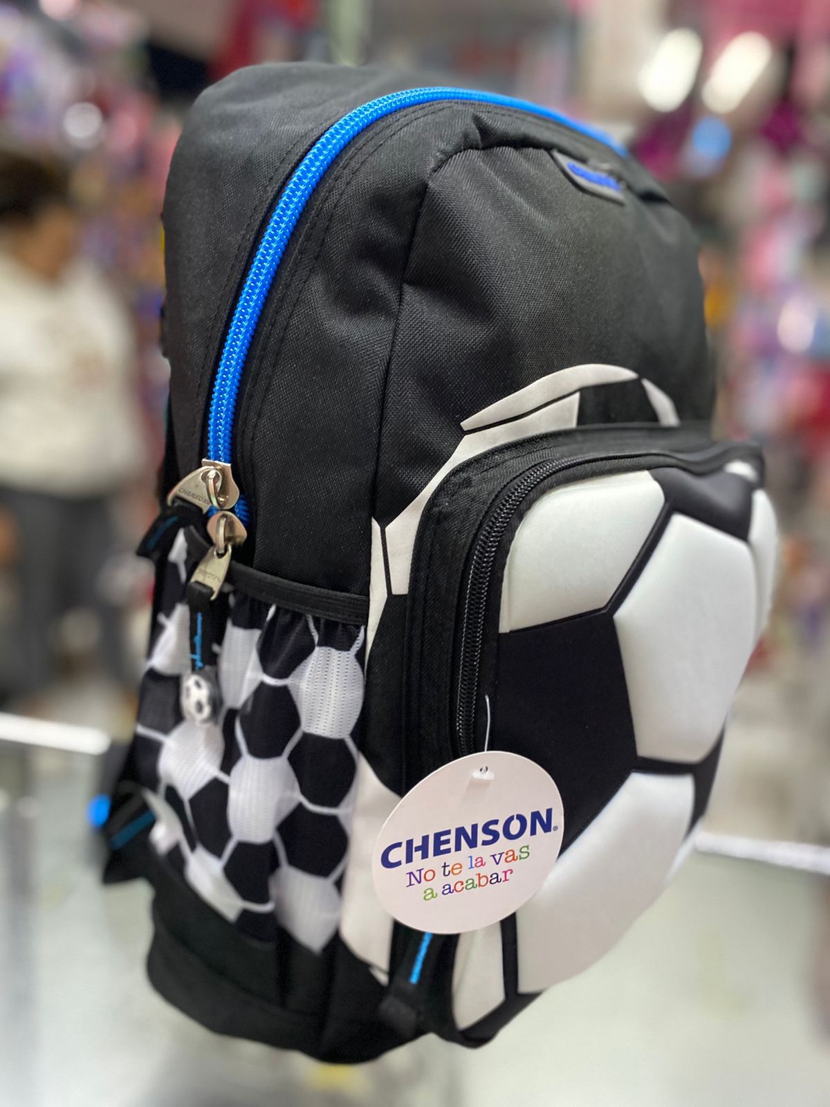 Mochila primaria balón de futbol Chenson