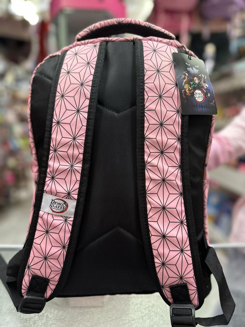 Mochila juvenil nesuko demon Slayer fotorama