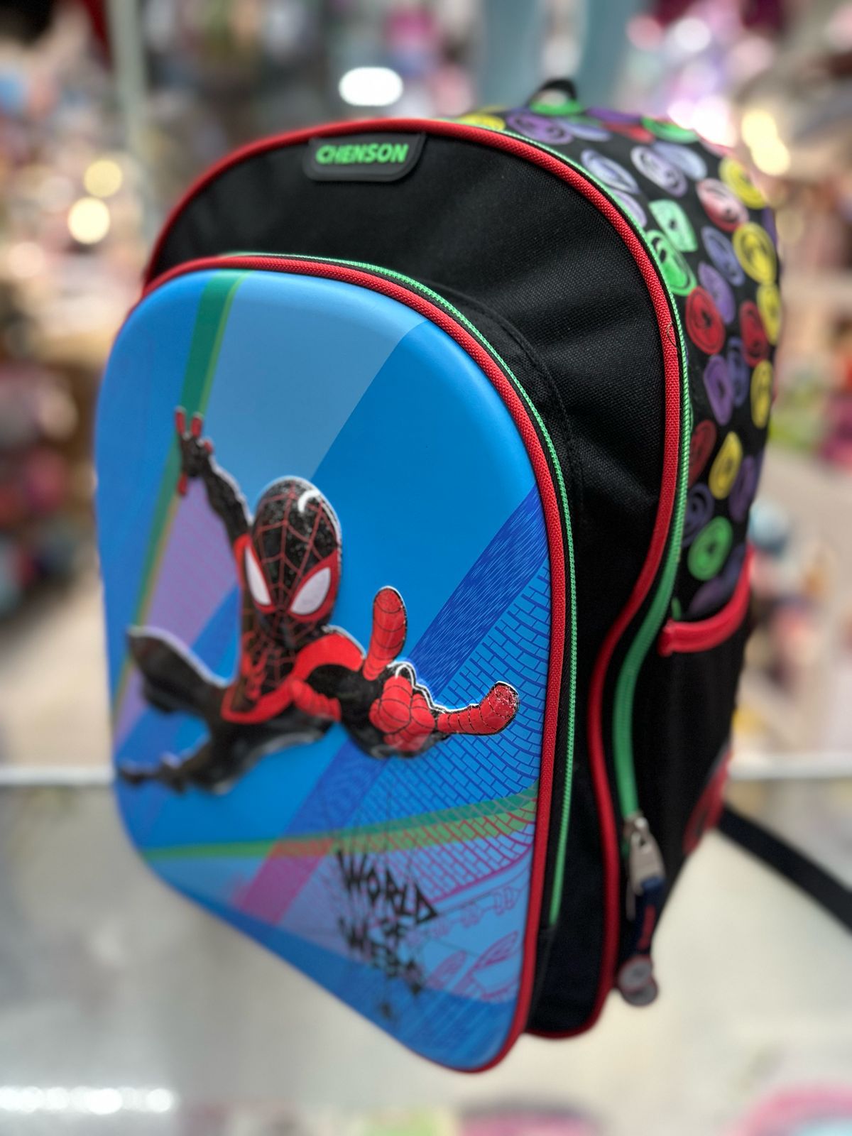 Combo primaria Miles Morales círculos Chenson