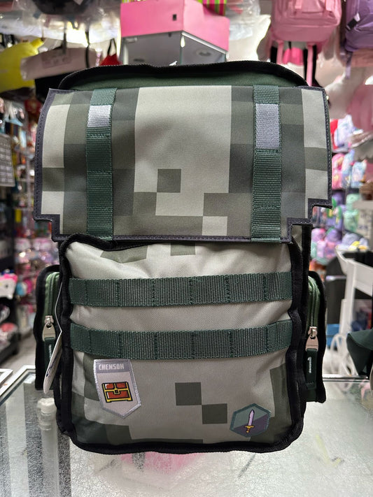 Mochila juvenil pixeles militar Chenson