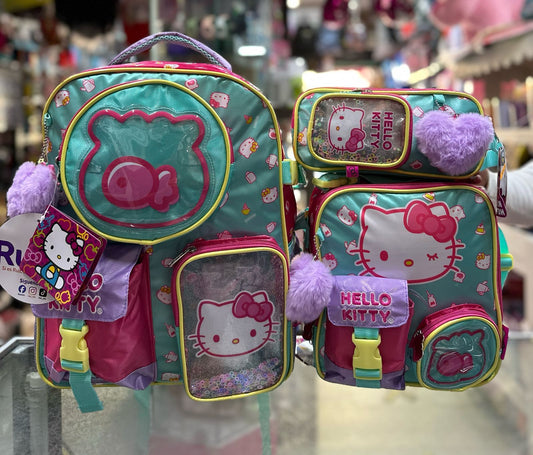 Combo primaria Kitty agua Ruz