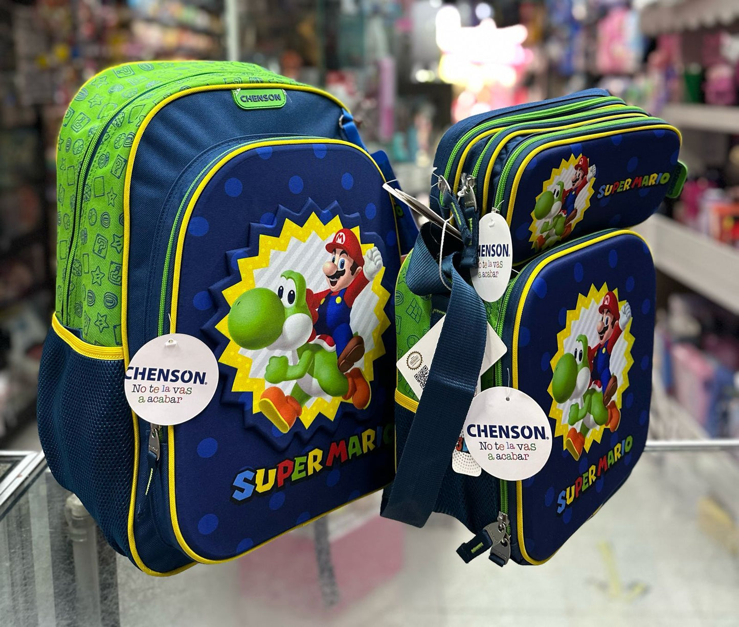 Combo primaria Mario y Yoshi Chenson
