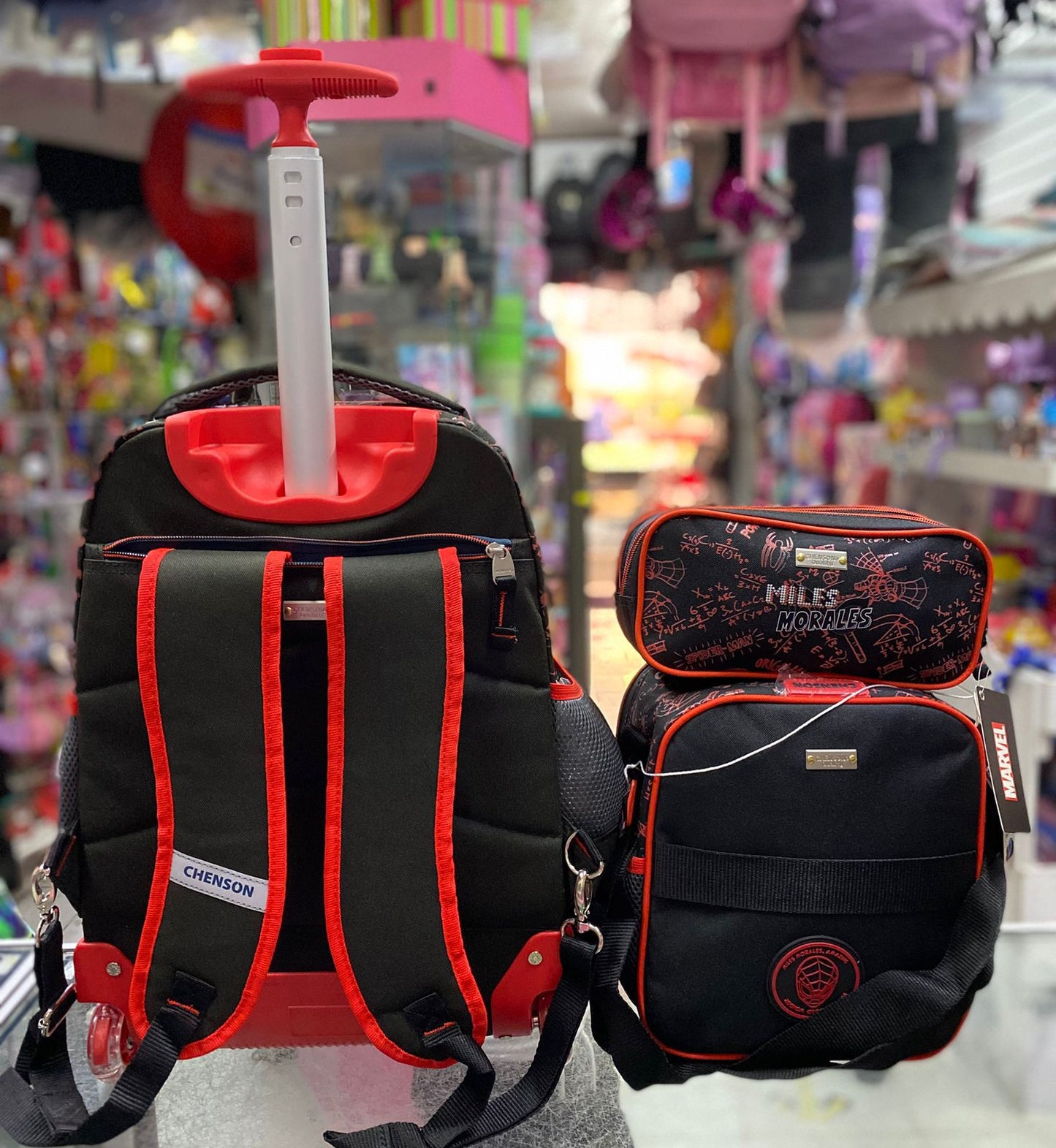 Combo primaria carro premium Miles Morales estrella chenson