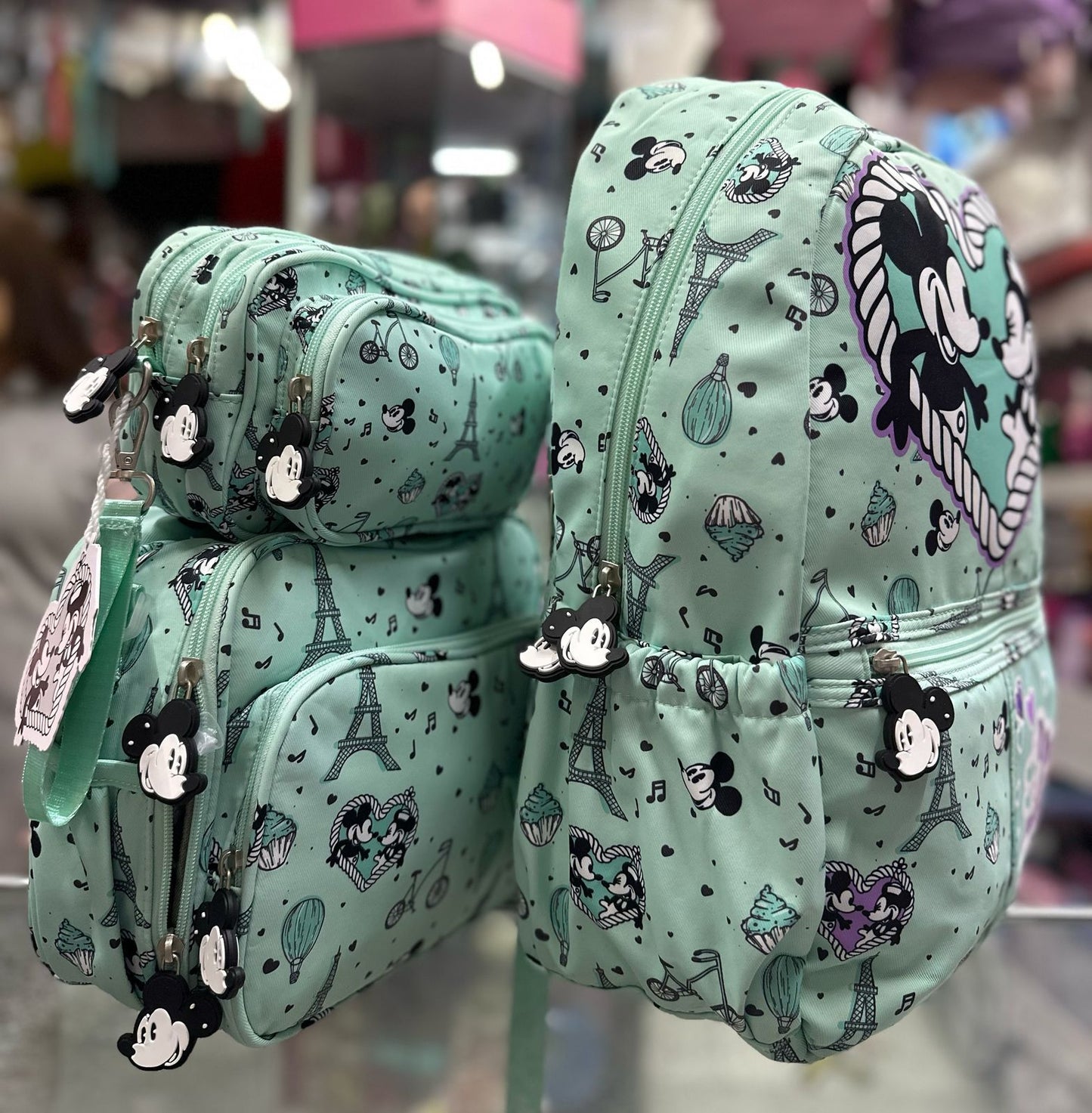 Combo primaria Mickey París menta lluvia