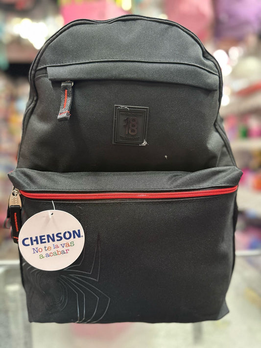 Mochila juvenil black spider Chenson