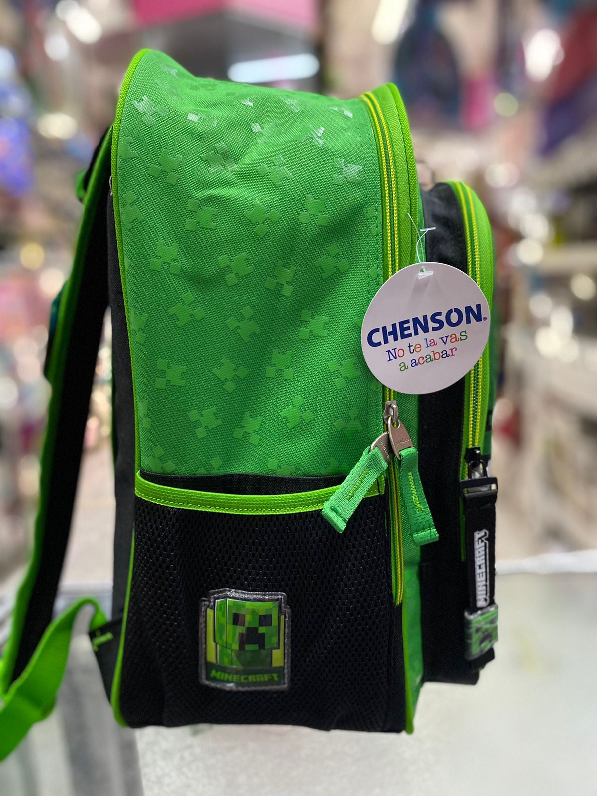 MOCHILA MINECRAFT CHENSON PRIMARIA