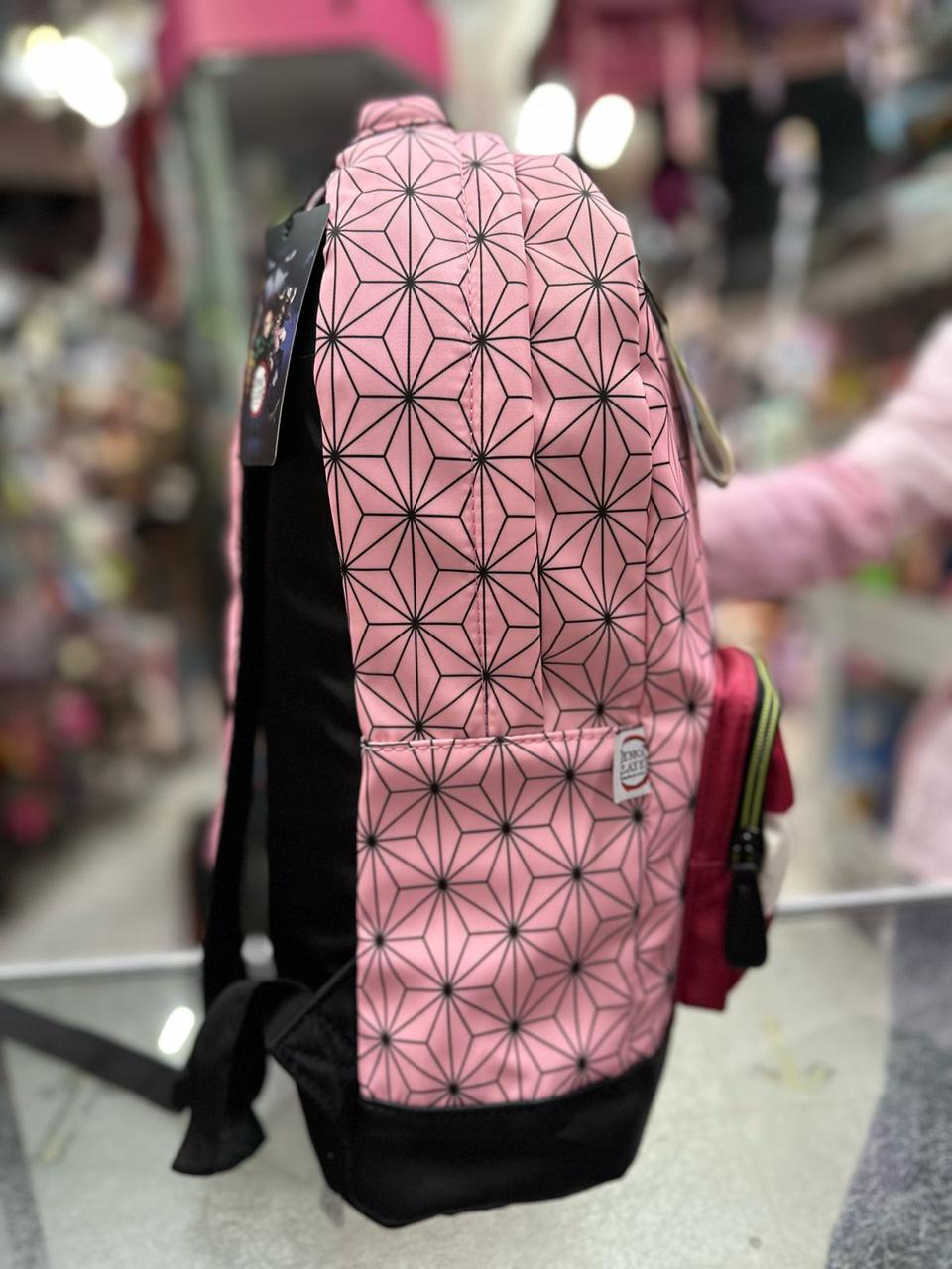 Mochila juvenil nesuko demon Slayer fotorama
