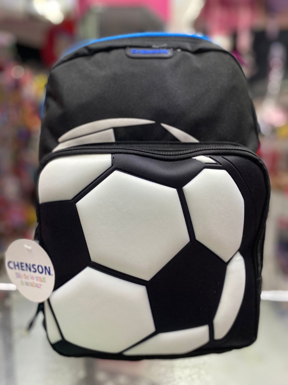 Mochila primaria balón de futbol Chenson