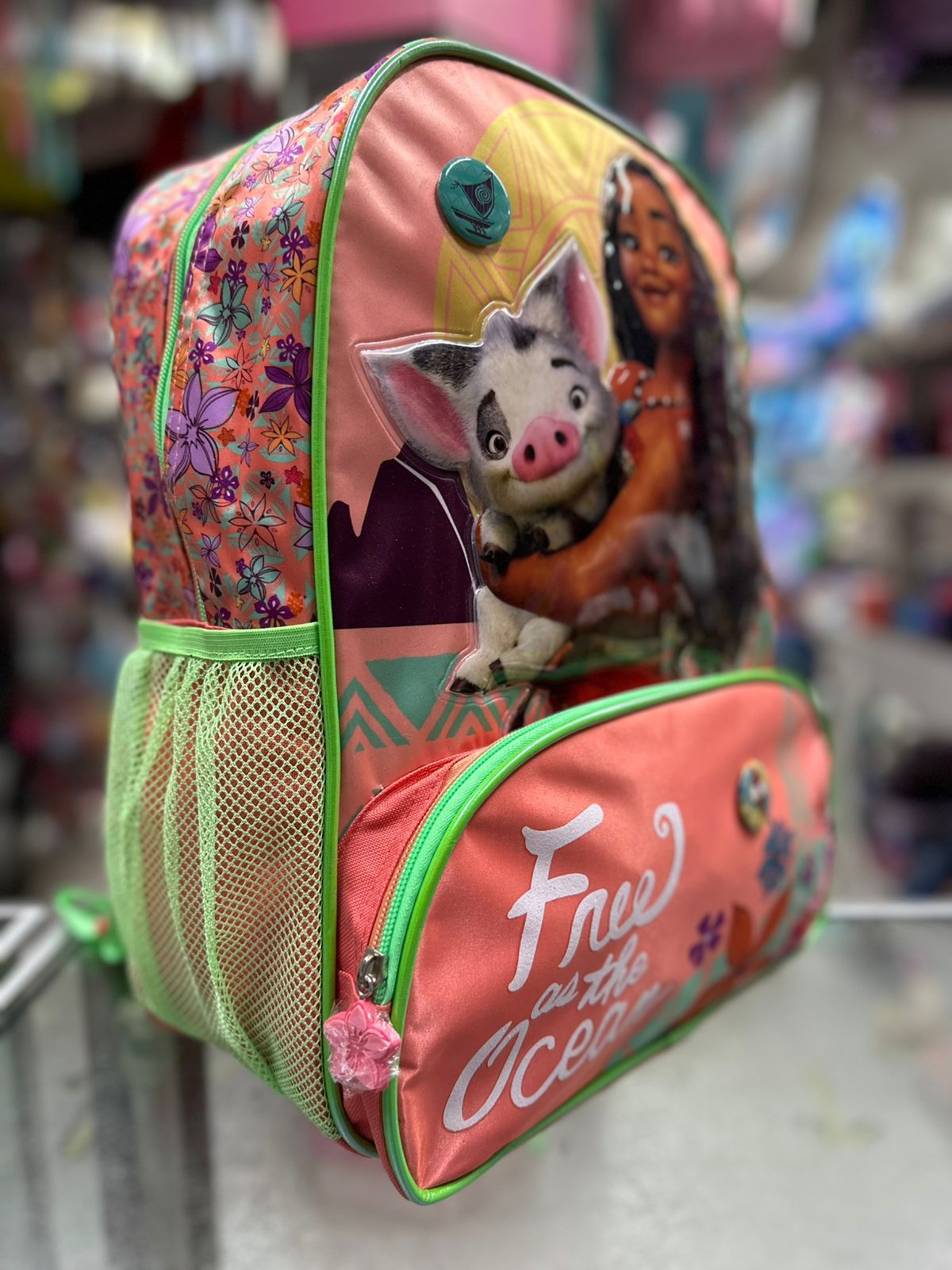 Mochila primaria Moana pines Ruz
